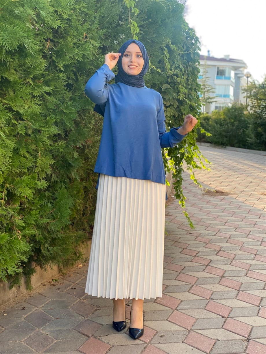 Tesettür 1410 Piliseli Etek