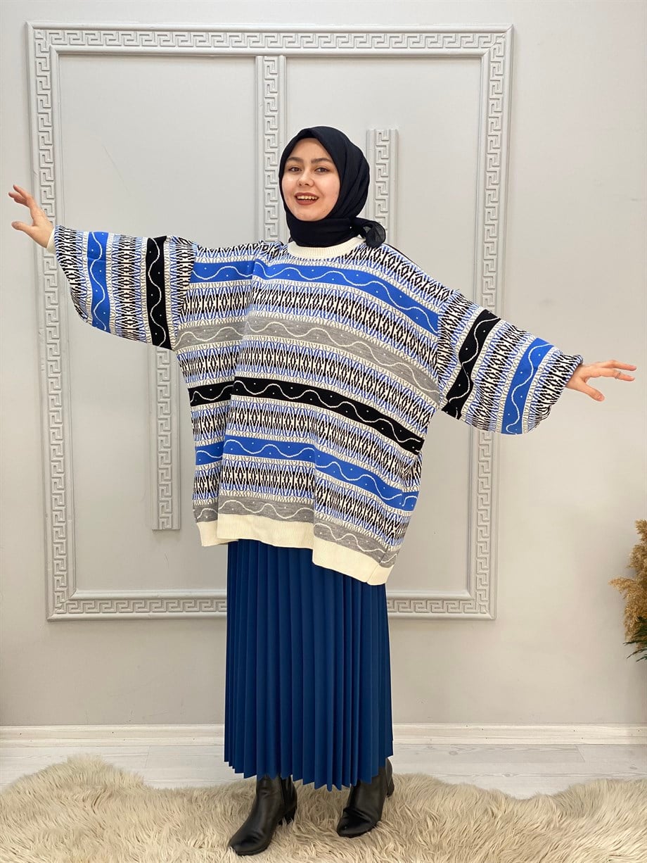 Tesettür 1410 Piliseli Etek