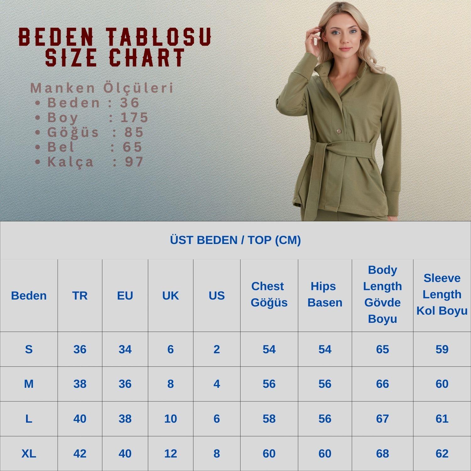 Beli Kuşaklı İki İplik Sweatshirt Ceket Siyah