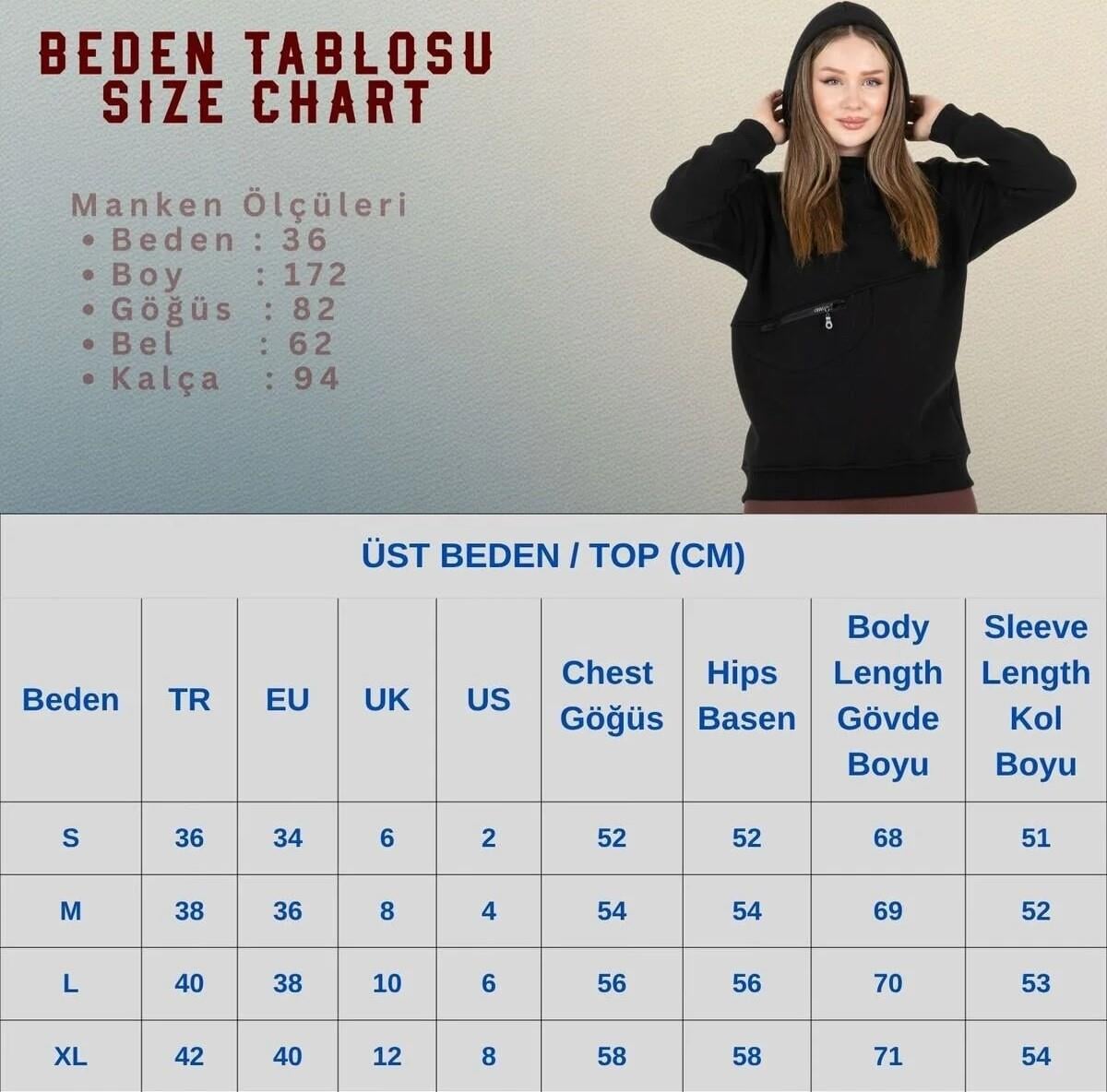 Cep Fermuarlı Sweat Ekru