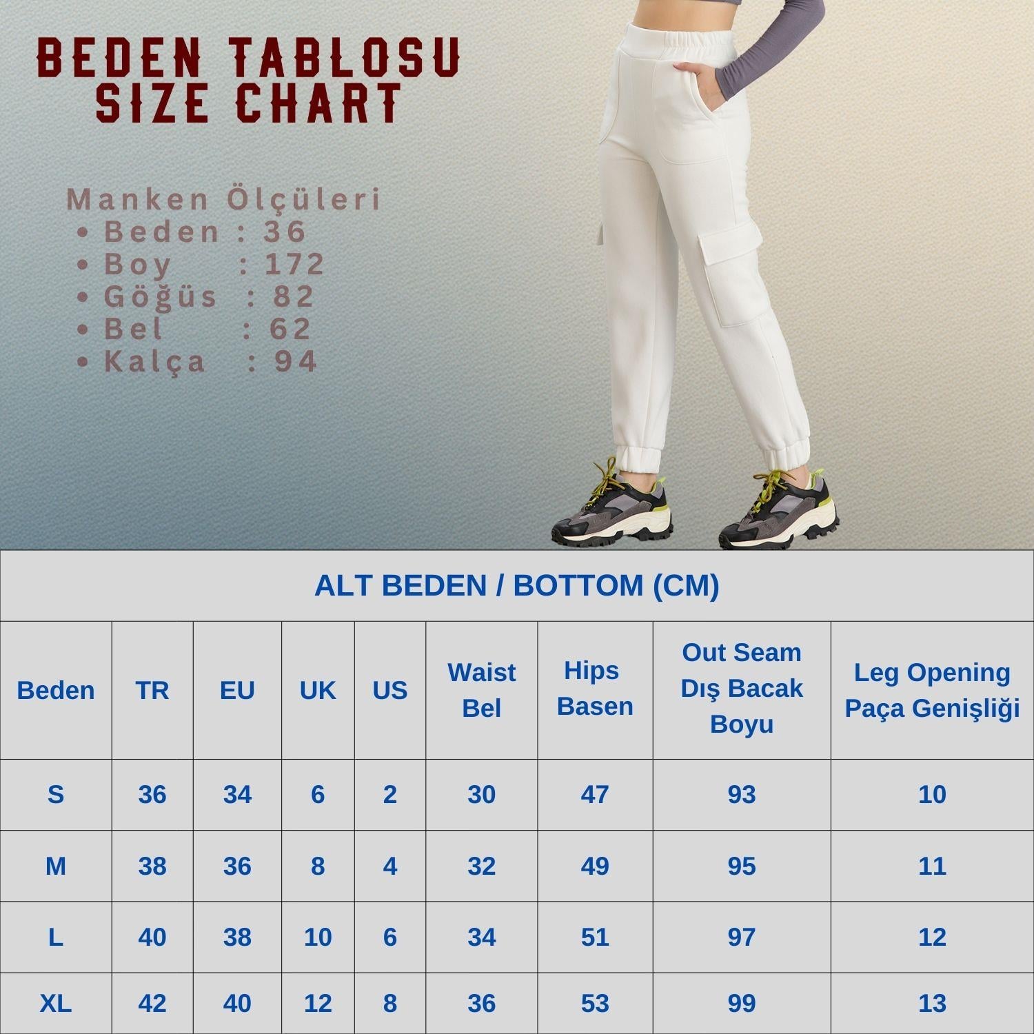 Kargo Cepli Üç İplik E.Altı Siyah