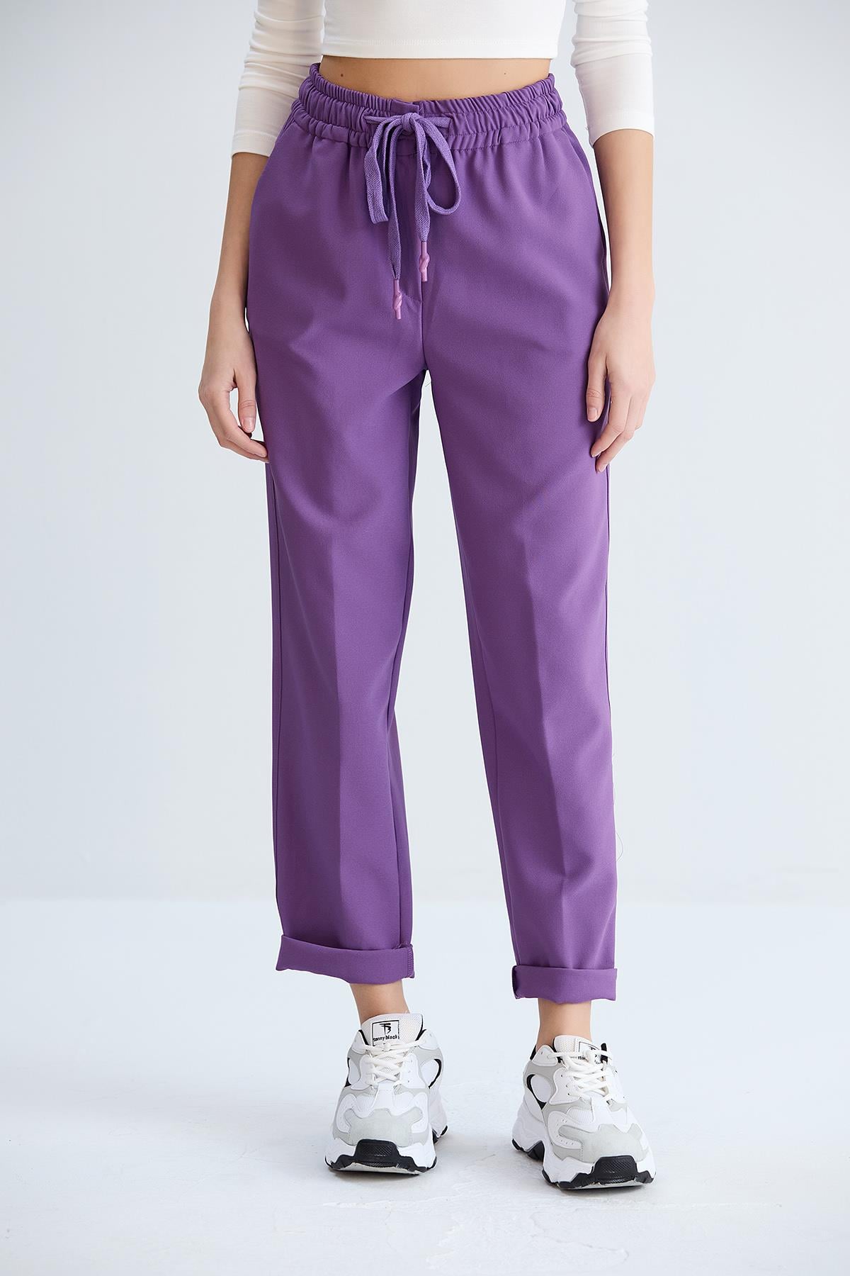 Neva Model Pantolon Mor
