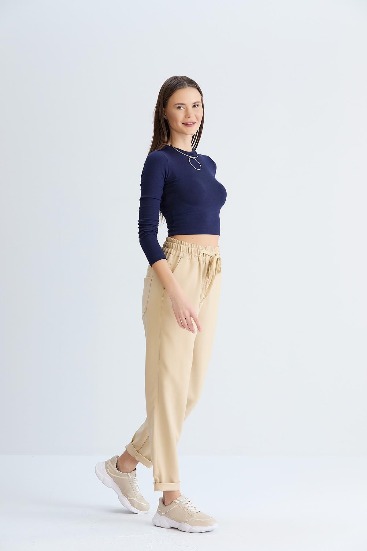 Neva Model Pantolon Taş