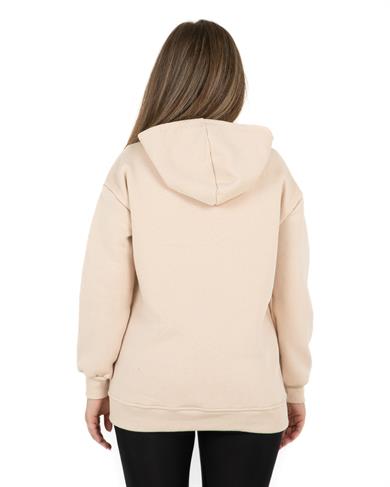 Cep Fermuarlı Sweat Vizon