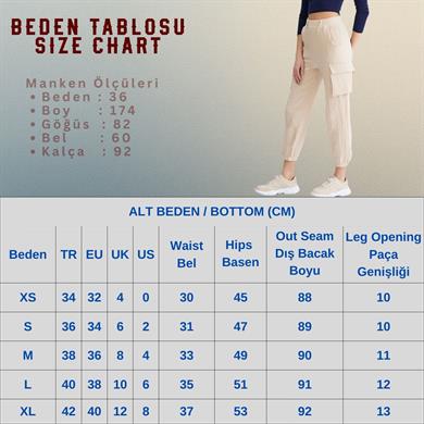 Kargo Cepli Gofre Pantolon Taş