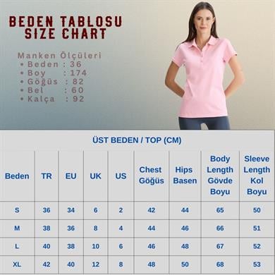 Kısa Kollu Polo Pike Tshirt Pembe
