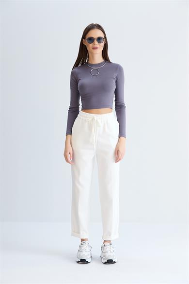 Neva Model Pantolon Beyaz