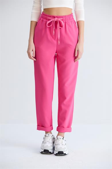 Neva Model Pantolon Fuşya