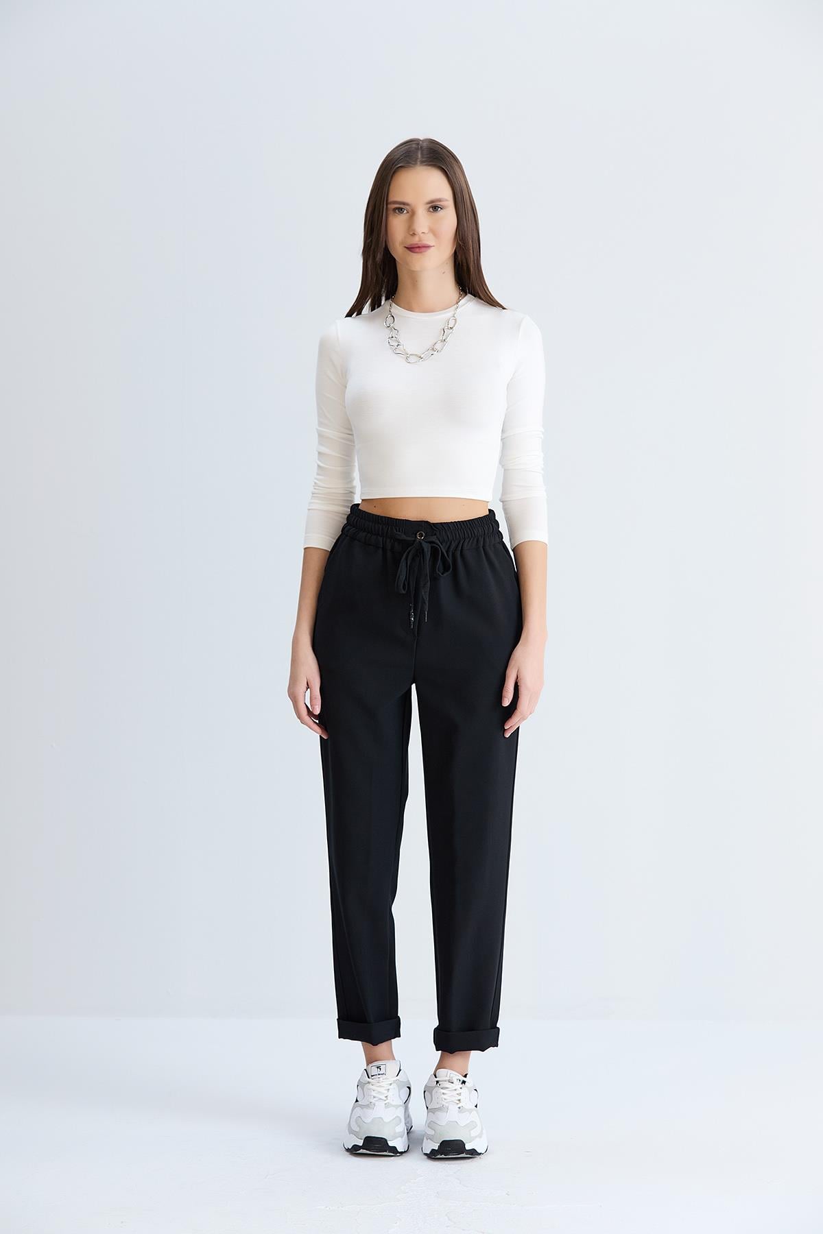 Neva Model Pantolon Siyah