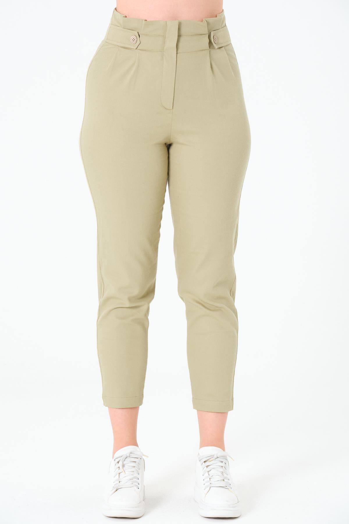  Sortie CollectionPileli Gabardin Pantolon Olive
