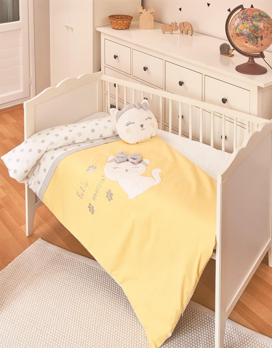 BİBABY CUTE CAT NEVRESİM TAKIMI