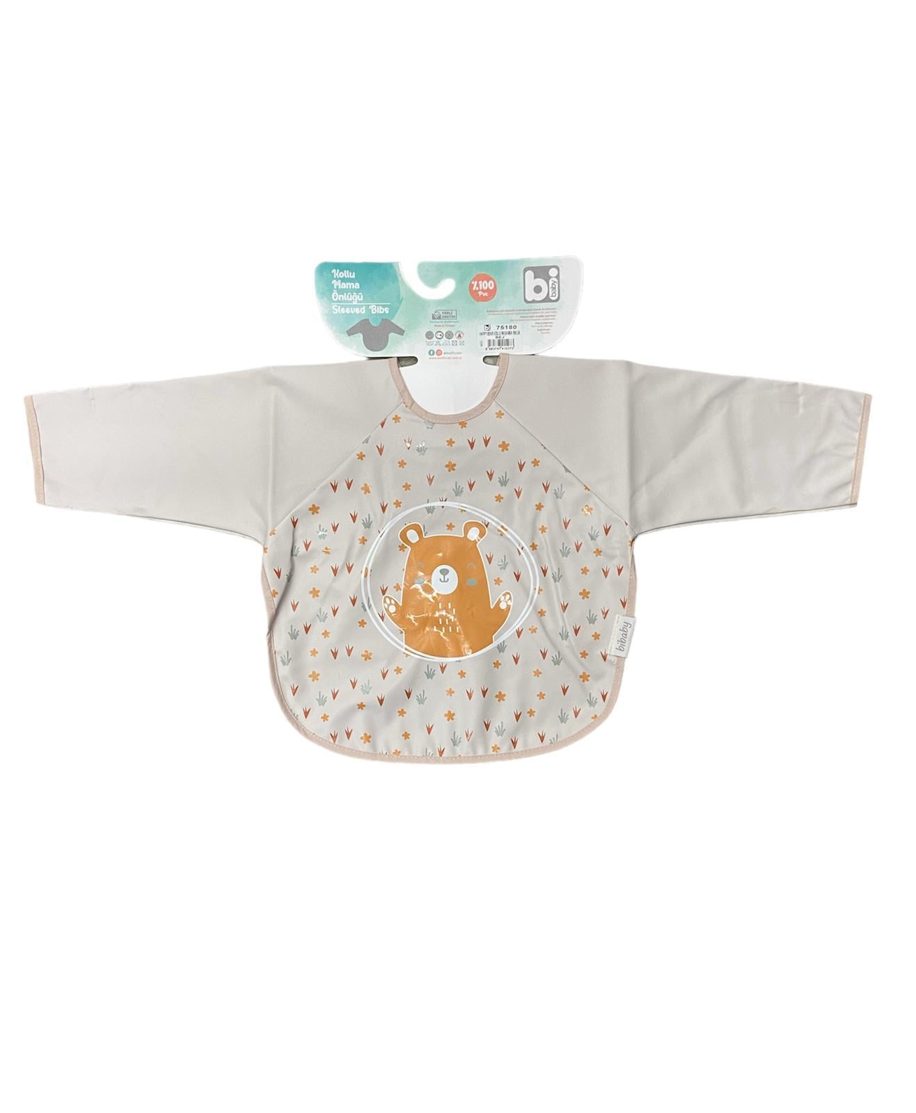 BİBABY HAPPY BEAR KOLLU MUŞAMBA ÖNLÜK