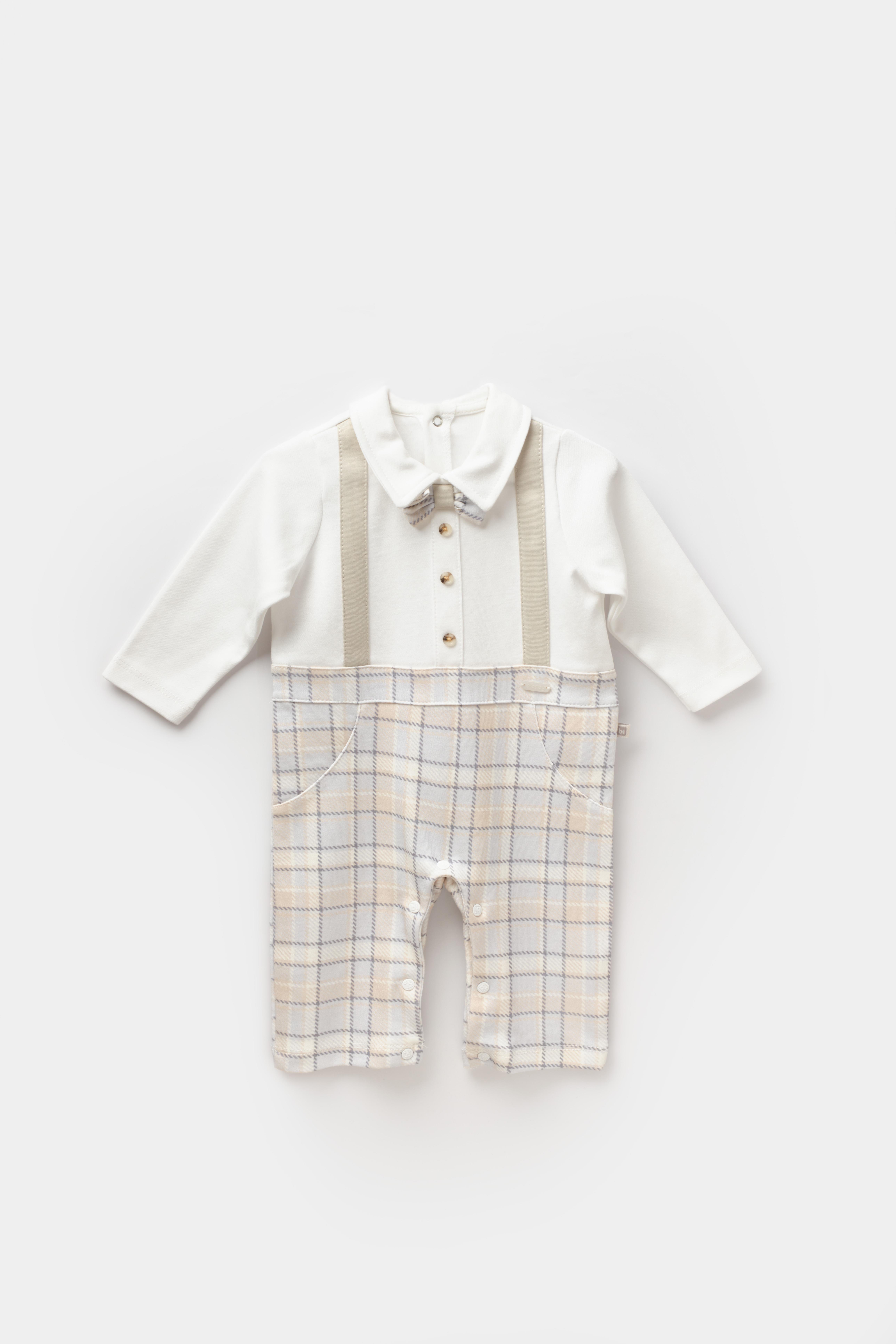 BİBABY MASSİMO TULUM ŞAPKA TAKIM BEJ SET