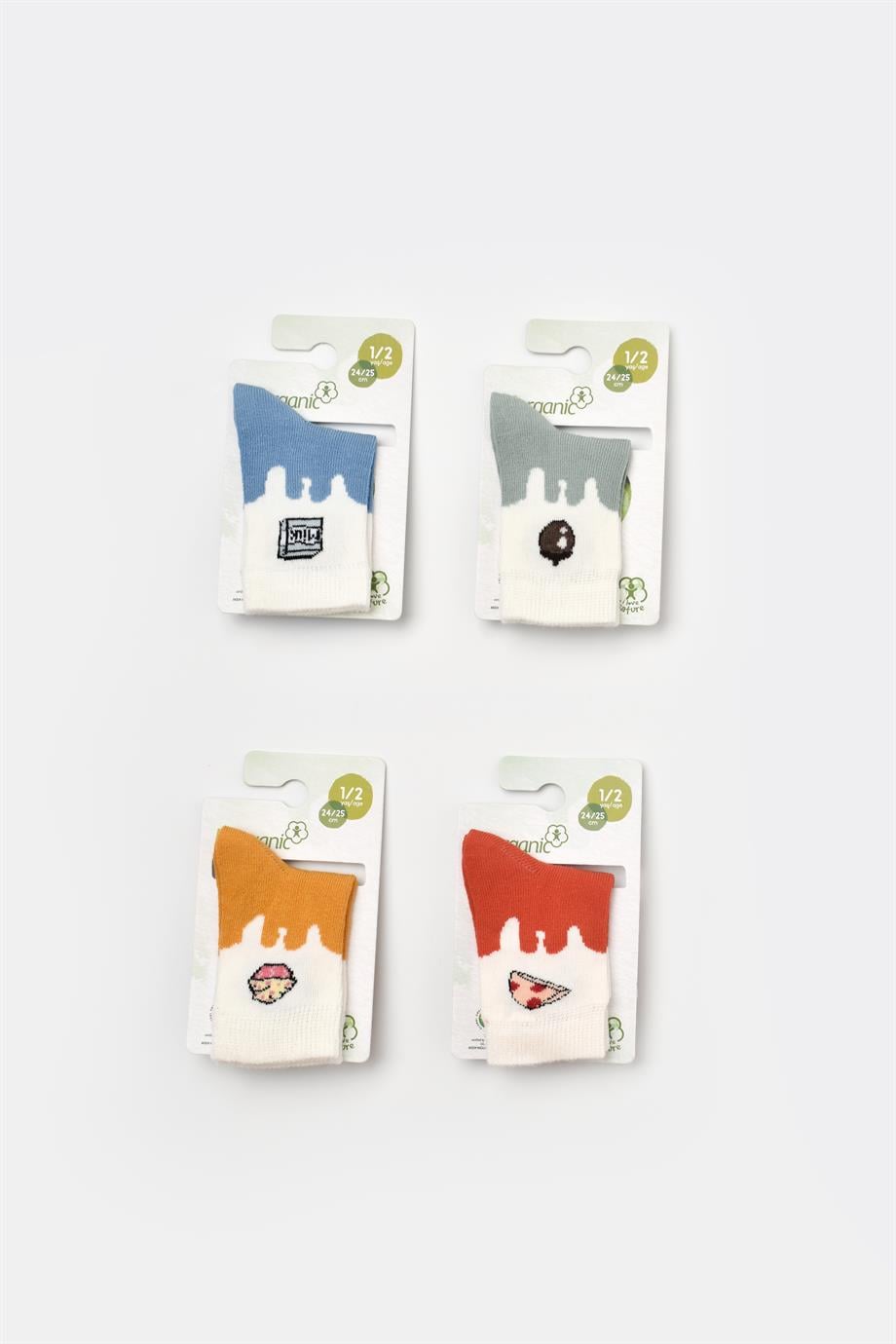 BİORGANİC BREAKFAST YAŞ SOKET ÇORAP 5-6 SET