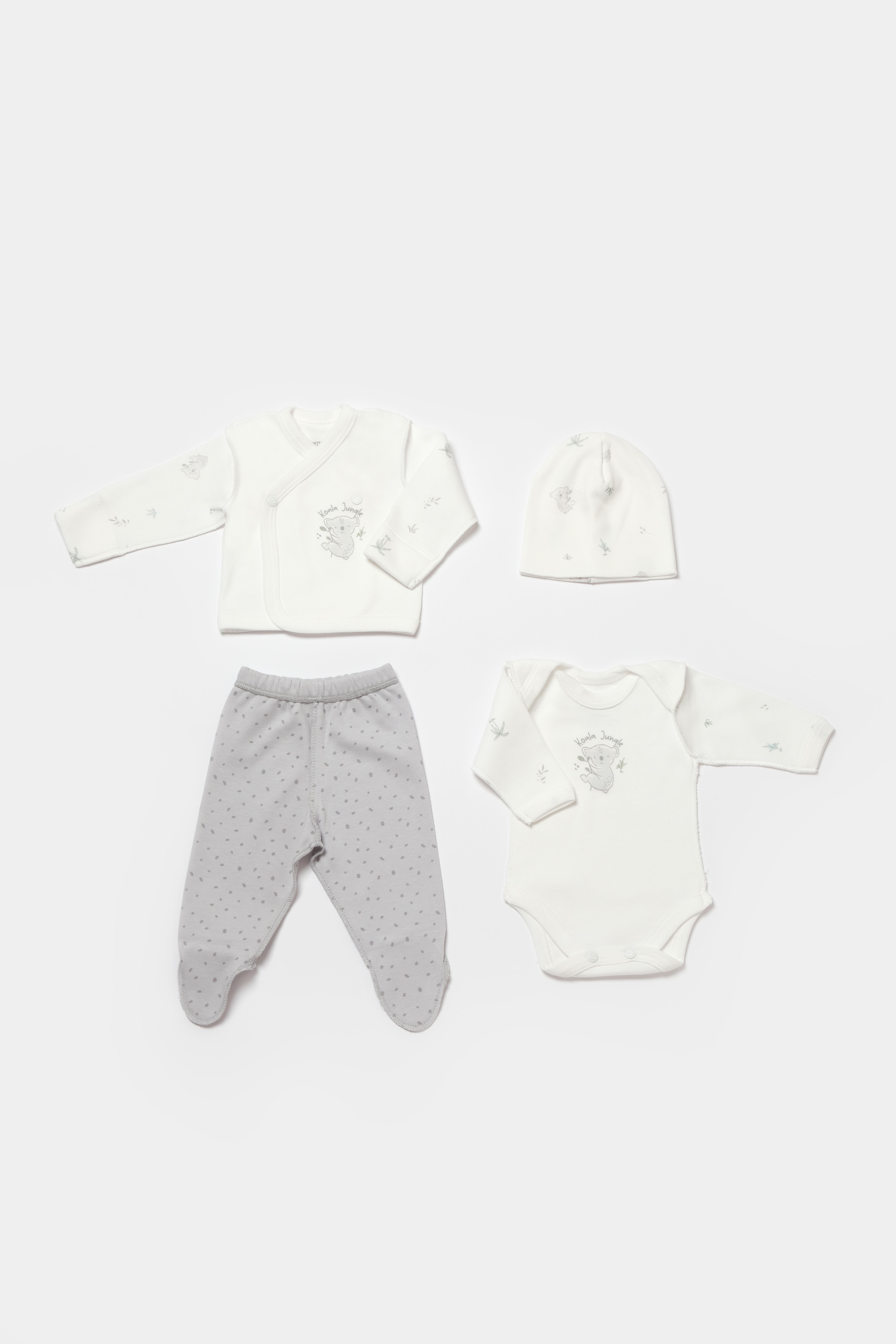 BİORGANİC KOALA JUNGLE PREMATURE 4 PIECES SET
