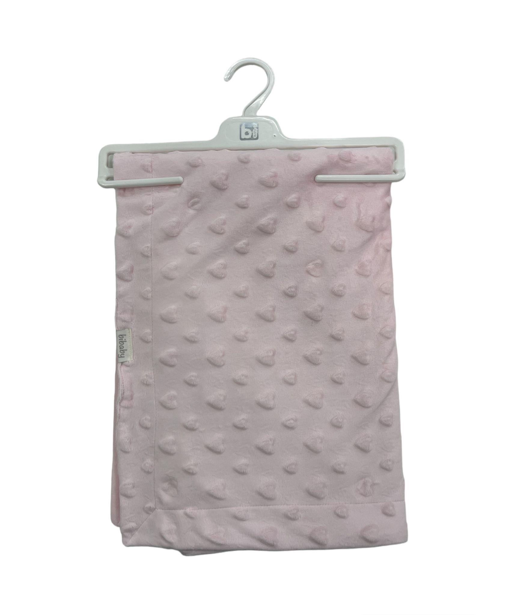 BİBABY EMBOSSED HEART BLANKET