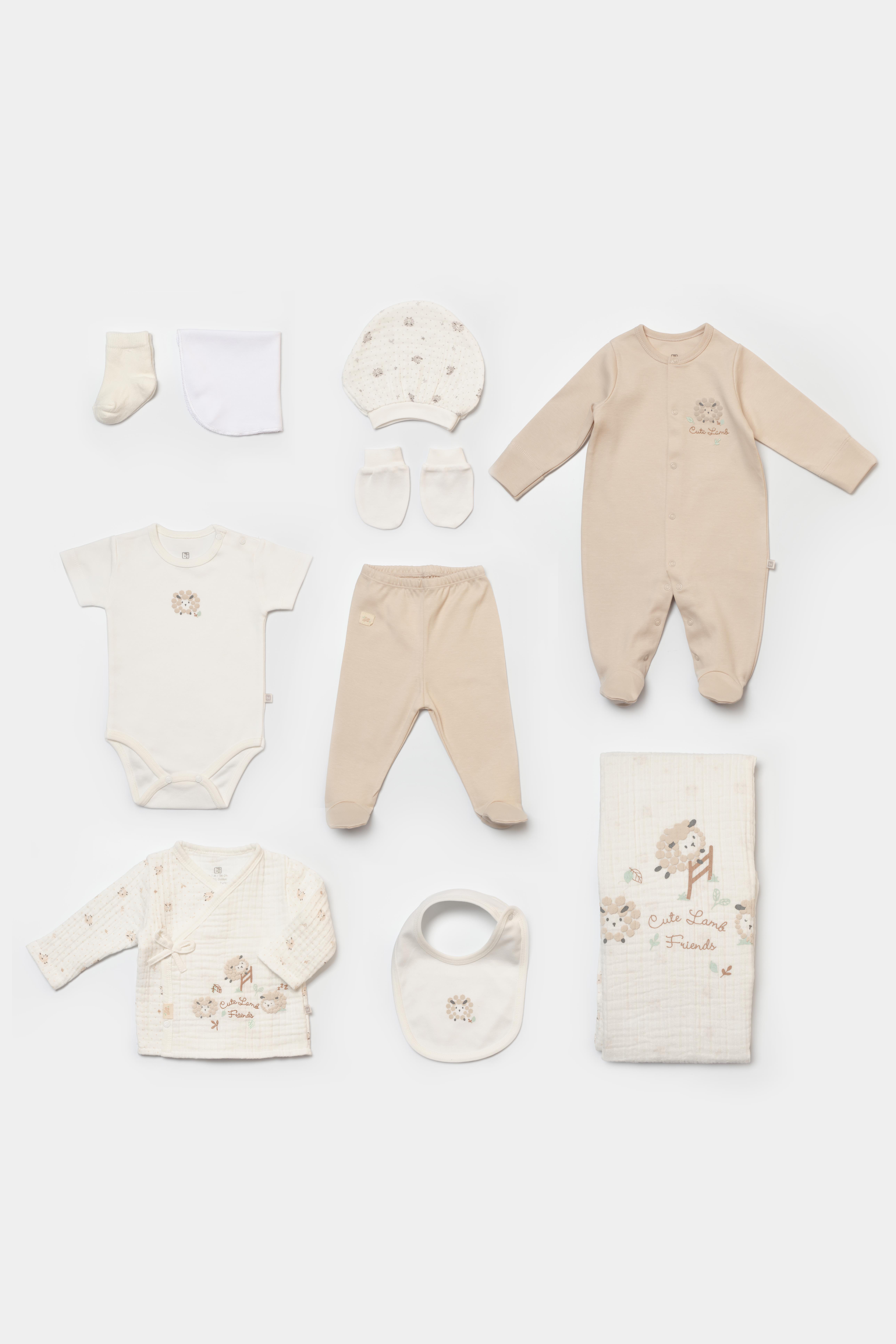 BİBABY LAMB FRİENDS 10LU SET