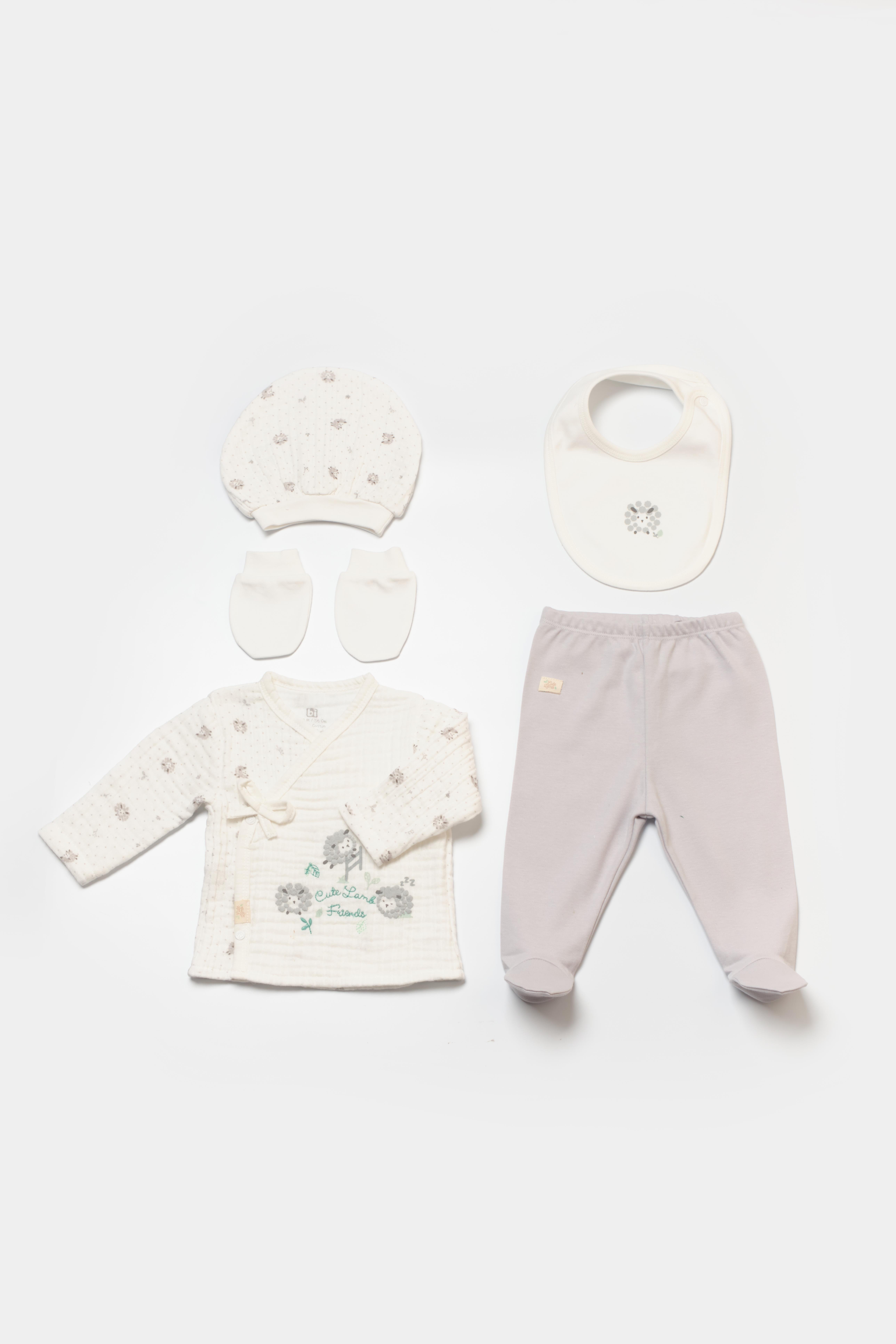 BİBABY LAMB FRİENDS 5Lİ SET