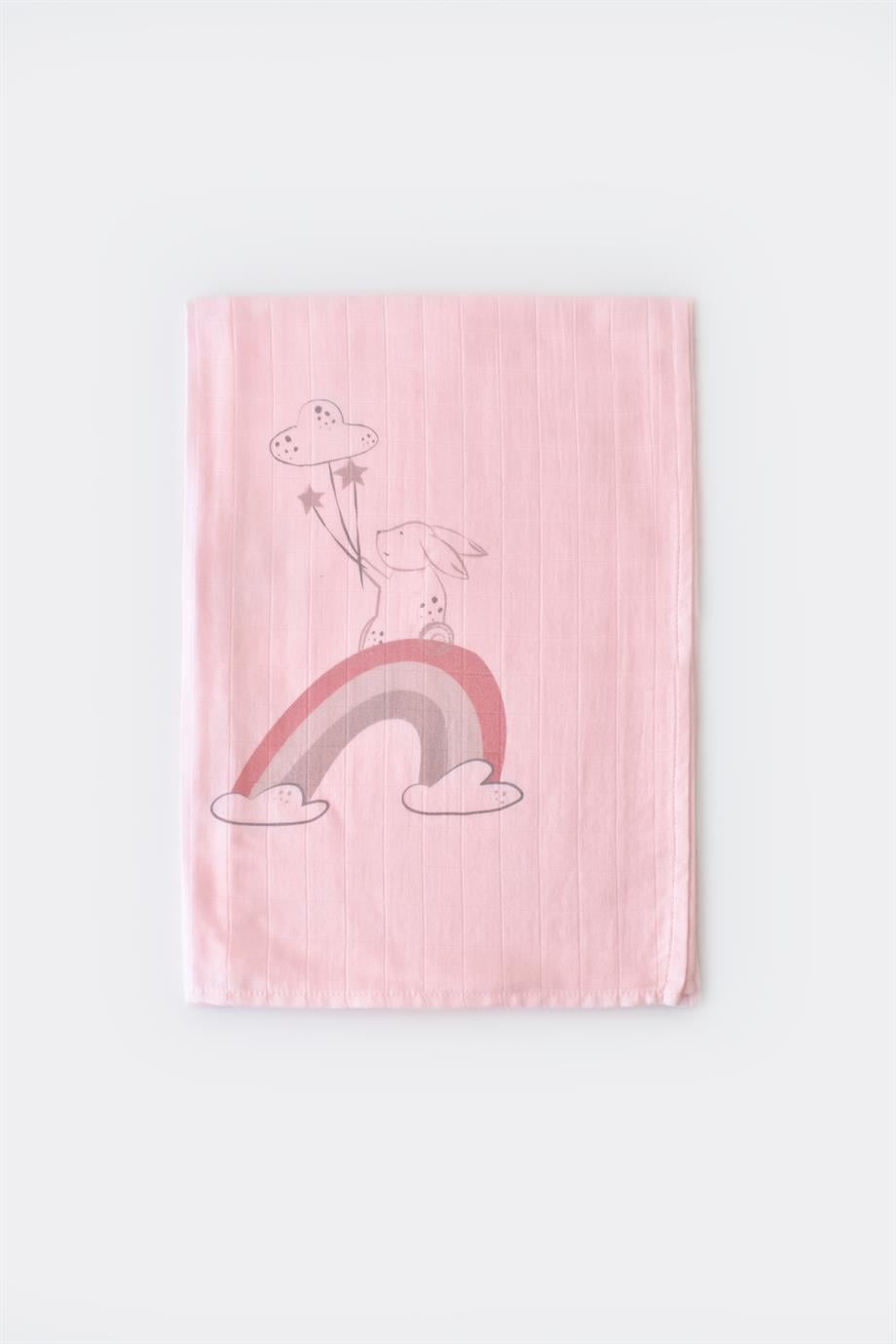 BİBABY PRETTY RABBİT BAMBU MÜSLİN BATTANİYE