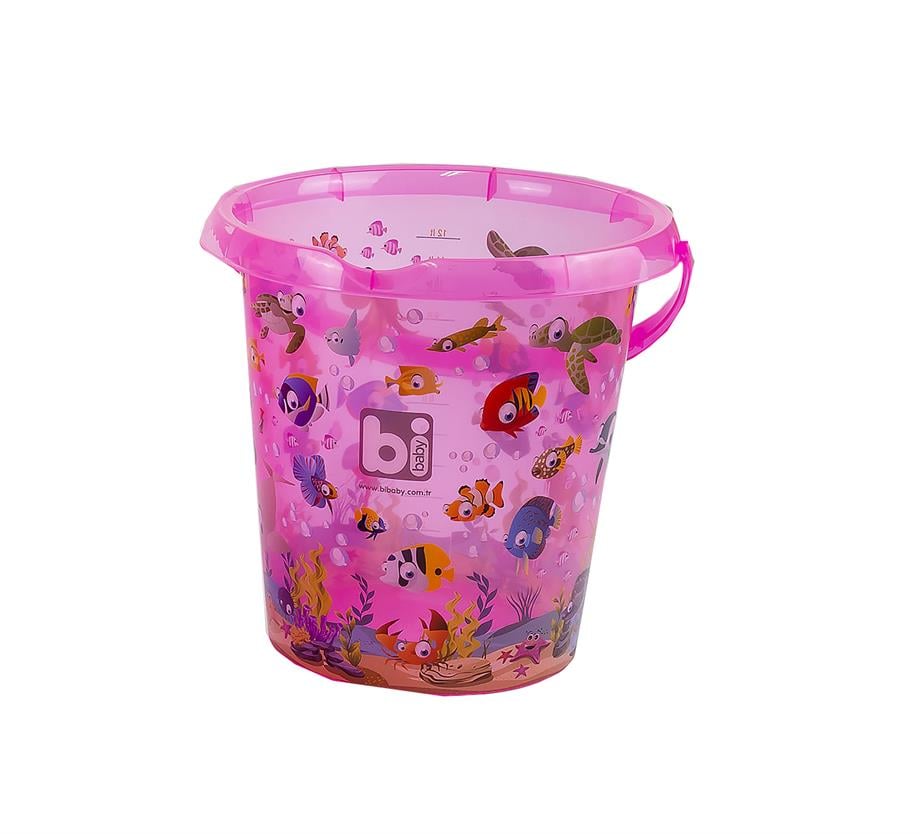 BİBABY ŞEFFAF DESENLİ KOVA