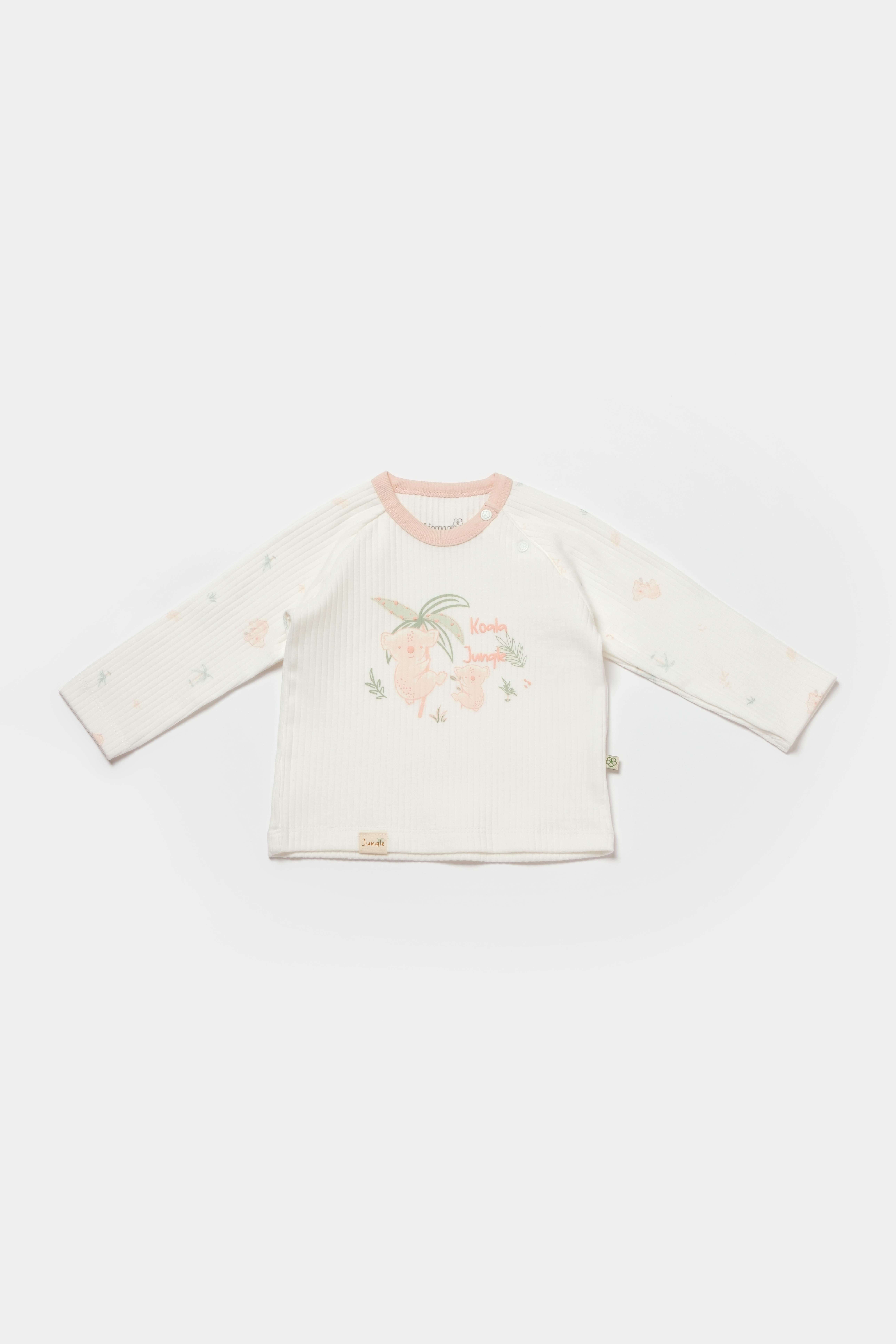 BİORGANİC KOALA JUNGLE SWEAT PINK SET