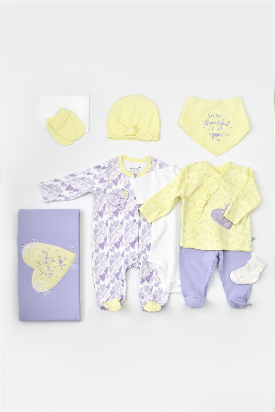BİORGANİC LOVE YOU BABY 10LU SET