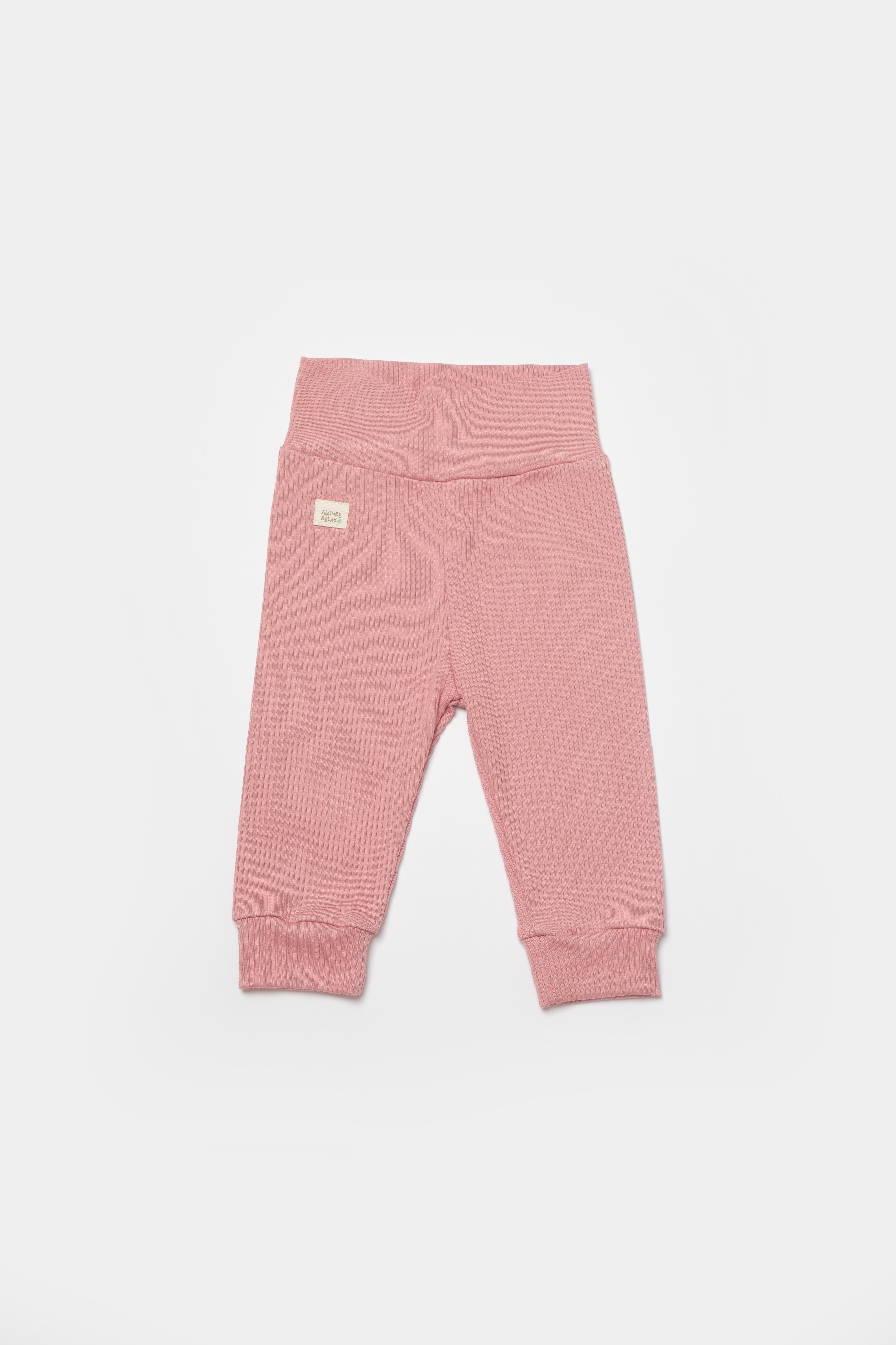 BİORGANİC MODAL NATURE RELAX TROUSERS CORAL SET