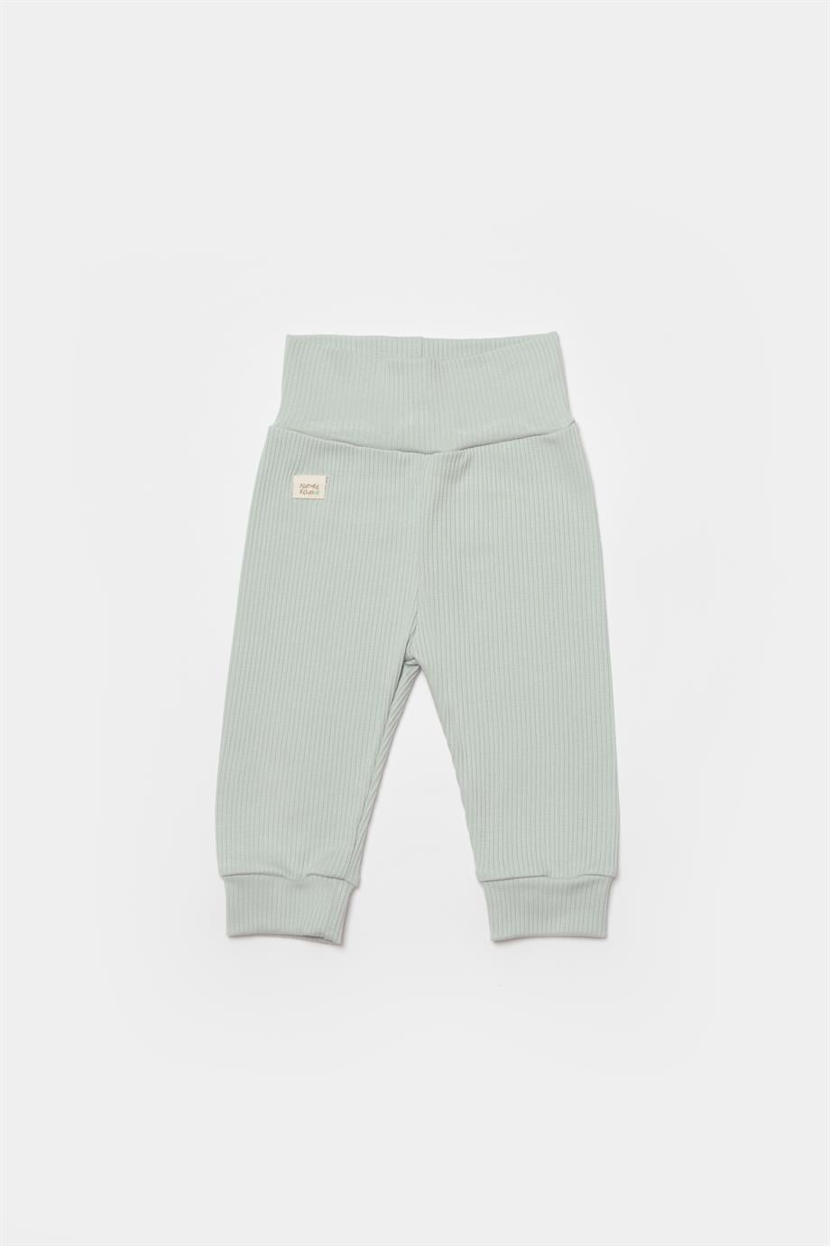 BİORGANİC MODAL NATURE RELAX TROUSERS MINT SET