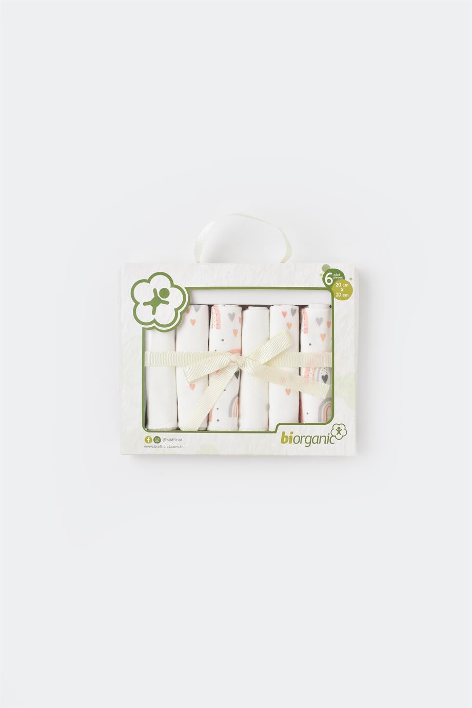 BİORGANİC RAİNBOW 6LI MENDİL