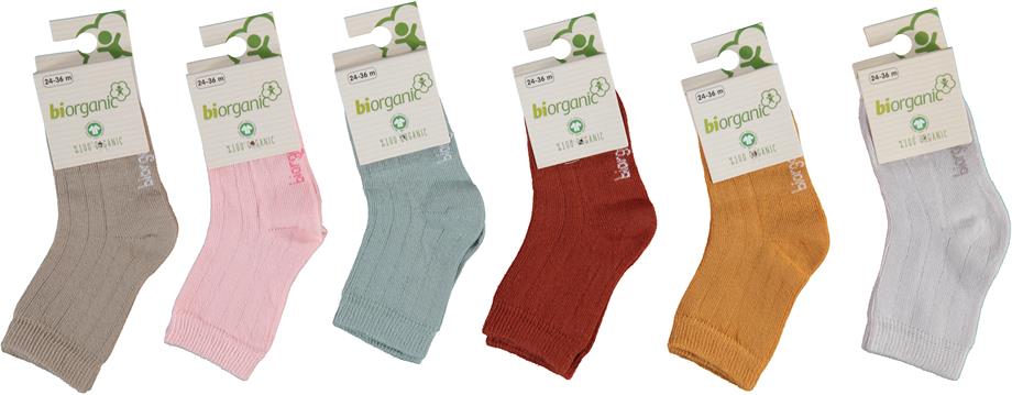 BİORGANIK SIMPLE BEBE ÇORABI 24-36 SET