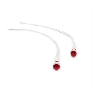 10 mm Kablolu Sinyal Sarı 220 VAC 100 ADET 