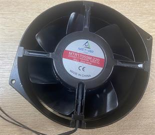162x150x55 220VAC Metal Kanatlı Rulmanlı Oval Fan