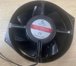 170x150x55 220V AC Metal 7 Kanatlı Kanatlı Rulmanlı Oval Fan