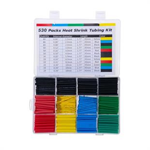 530 Parça Renkli Daralan Makaron Seti