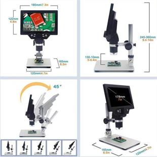 CMS 071 LCD Ekranlı 1200X Mikroskop