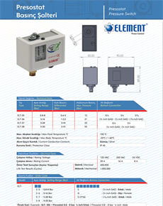 ELT 35 1 Bar /8 Bar Arası Prosestat