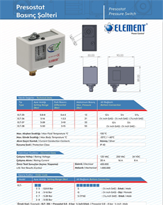 ELT 37 5 Bar /28 Bar Arası Prosestat