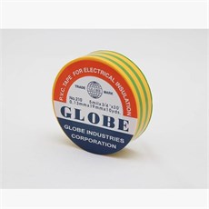 Globe 19x10 yrd İzolebant  Sarı-yeşil renk 10 Adet