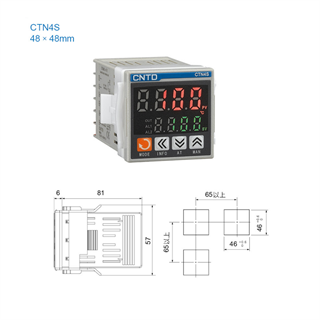 Isı Kontrol Cihazı 48X48 mm  100-240 vac