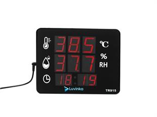 Luvinka TR915 Dijital Termo&Higrometre Saat Alarm 21cm Ekran