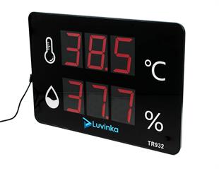Luvinka TR932 Duvar Tipi Dijital Termo&Higrometre 40cm Ekran