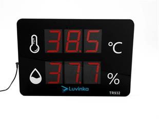 Luvinka TR932 Duvar Tipi Dijital Termo&Higrometre 40cm Ekran