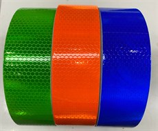 Mavi Reflektif Bant Bal Peteği 1 mt