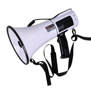 Megafon 106U 100 Watt Bluetooth-Usb-Siren-Ses Kayıt Özellikli Dahili Bataryalı Büyük Boy Megafon