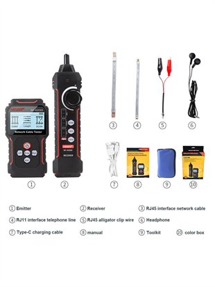 NF-8209S Ag Kablosu Test Cihazı Kablo Bulucu 