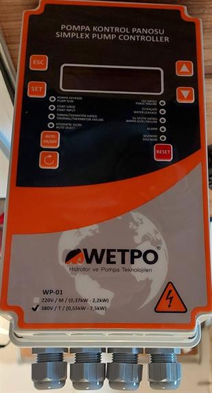 Pompa Kontrol Panosu  0,55-/7,5 kw  380 V