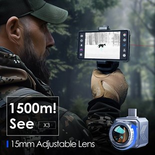 Thermal Master X3 Android Telefon Uyumlu Termal Kamera 384×288