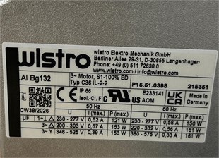 WİSTRO BG132 C36 IL-2-2 (P15.51.0398) FAN MOTORU