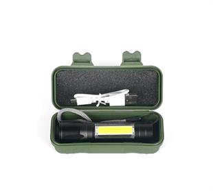 WT-030 Mini Çok Güçlü Şarjlı El Feneri ( XPE+ COB LED )