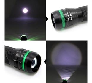 WT-060 Süper Zoomlu Pilli Ledli Watton EL Feneri